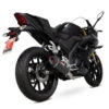 Scorpion Carbon Fibre Serket Taper Full System (de-cat) Yamaha YZF R 125 2019-2020
