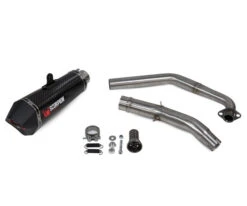 Scorpion Carbon Fibre Serket Taper Full System (de-cat) Yamaha YZF R 125 2019-2020 -Outlet MotoGear Pro Store RYA113SYSCEO KIT TOP 97583.1638364431