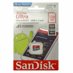 SanDisk Ultra 128GB Micro SD Memory Card For Cameras/Phone/Sat-Nav -Outlet MotoGear Pro Store SANDISK ULTA MICRO SDXC UHS I CARD C 47393.1646399195
