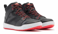 Dainese Suburb D-WP Water-Proof Motorcycle Boots - Black/White/Red A66