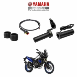 Genuine Yamaha Motorcycle Heated Grips -inc. Connector Cable For Tenere 700
