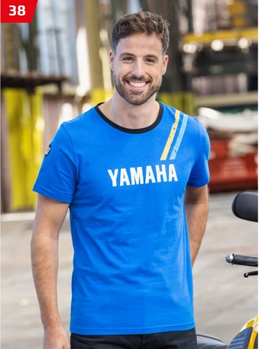 Genuine Yamaha 'Faster Sons' Collection Men's Ward T-Shirt 1 Genuine Yamaha 'Faster Sons' Collection Men's Ward T-Shirt