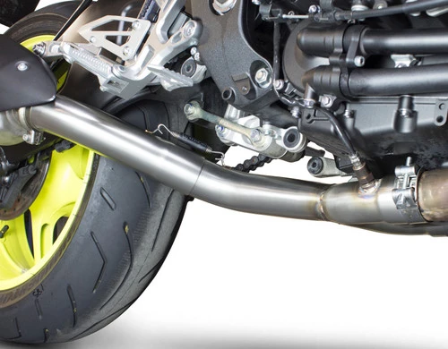 Scorpion Stainless Steel Catalyst Removal Pipe (De-Cat), Yamaha MT-10, 2016-21 2 Scorpion Stainless Steel Catalyst Removal Pipe (De-Cat), Yamaha MT-10, 2016-21 - Image 2