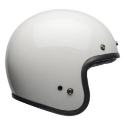 Bell Custom 500 Open-Face Motorcycle Helmet - Vintage White -Outlet MotoGear Pro Store bell custom 500 culture helmet gloss vintage white right 02948 41809.1662042695