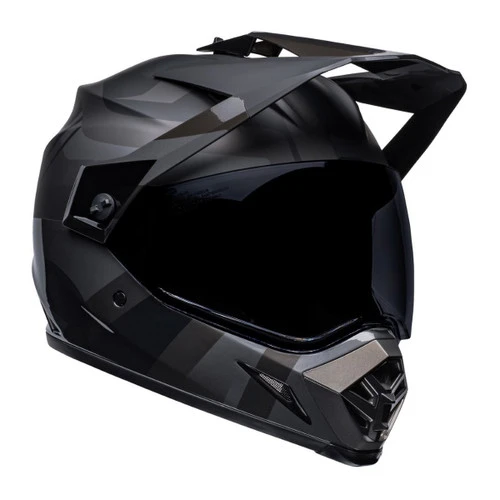 Bell MX-9 Adventure MIPS Motorcycle Helmet - Marauder Matte/Gloss Blackout 7 Bell MX-9 Adventure MIPS Motorcycle Helmet - Marauder Matte/Gloss Blackout - Image 7