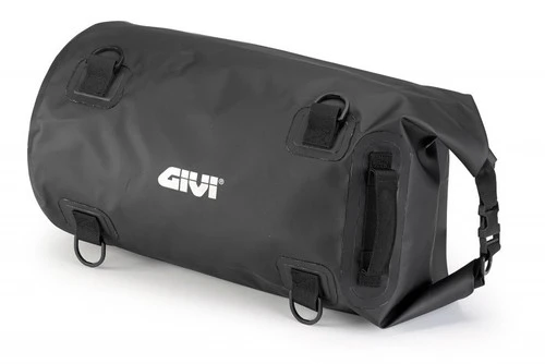 Givi 30 Litre Waterproof Cylinder Seat Bag - Black 1 Givi 30 Litre Waterproof Cylinder Seat Bag - Black
