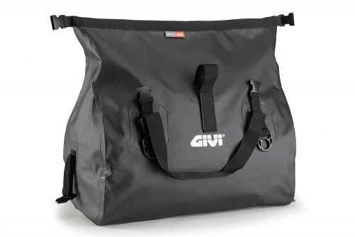 Givi 40 Litre Black Waterproof Duffel Bag With Roll Top Closure - Black 2 Givi 40 Litre Black Waterproof Duffel Bag With Roll Top Closure - Black - Image 2