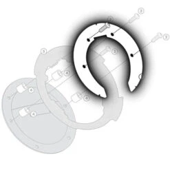 Kappa BF27K Yamaha MT-10 Tanklock Fitting Kit