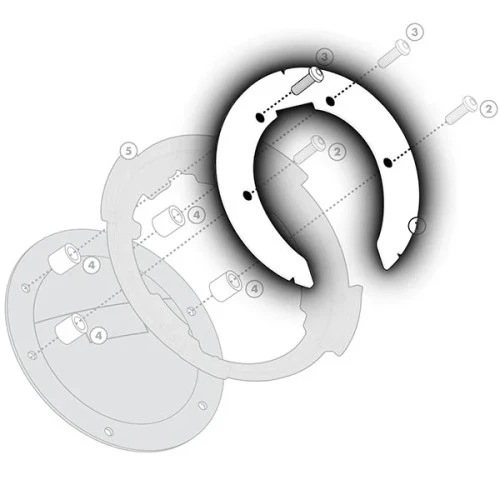 Givi BF03 Tanklock Fitting Kit 1 Givi BF03 Tanklock Fitting Kit