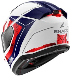 Shark Skwal I3 Motorcycle Helmet - RHAD WUR Metallic Red/Blue/White -Outlet MotoGear Pro Store shark skwal i3 rhad wur 3 08318.1690388651