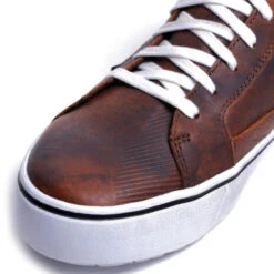 TCX Street 3 Waterproof Leather Motorcycle Short Boots - Brown 301 -Outlet MotoGear Pro Store street 3 wp brown white 5 65034.1705747427