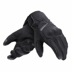 Genuine Dainese D-Dry Men's Trento Thermal Water-proof Motorcycle Gloves - Black -Outlet MotoGear Pro Store trento d dry 01626.1706350133